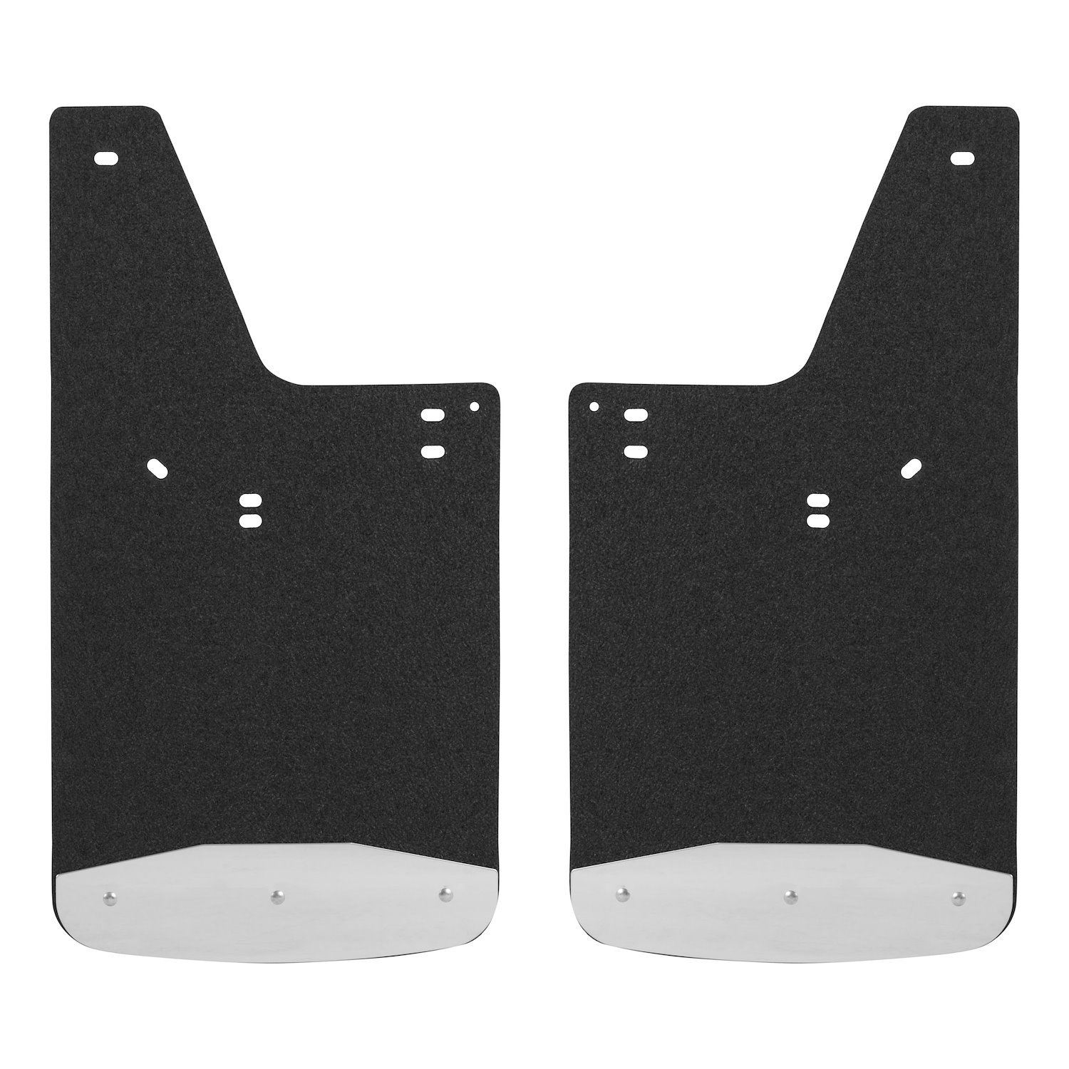 250423 Front or Rear 12 in. x 23 in. Rubber Mud Guards Fits Select F-150, Mark LT