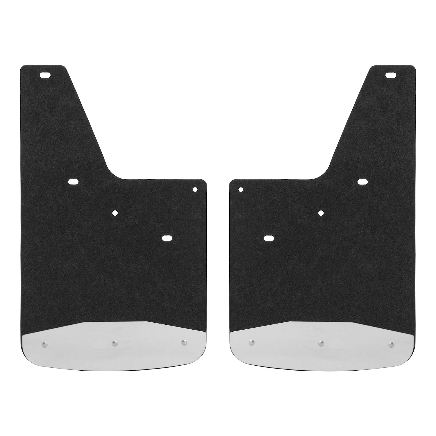 250740 Front or Rear 12 in. x 20 in. Rubber Mud Guards Fits Select Chevy Silverado, GMC Sierra