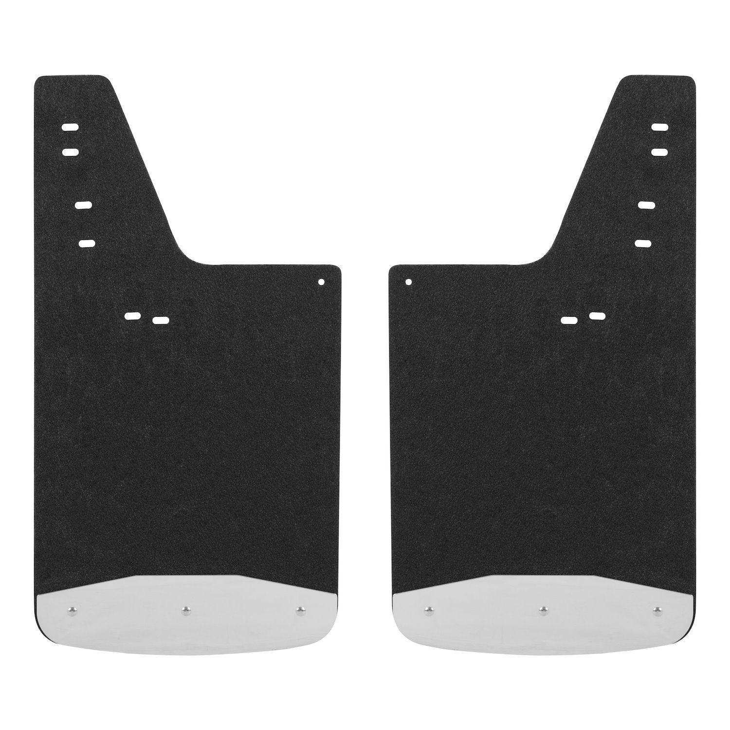 251123 Front or Rear 12 in. x 23 in. Rubber Mud Guards Fits Select Ford Super Duty