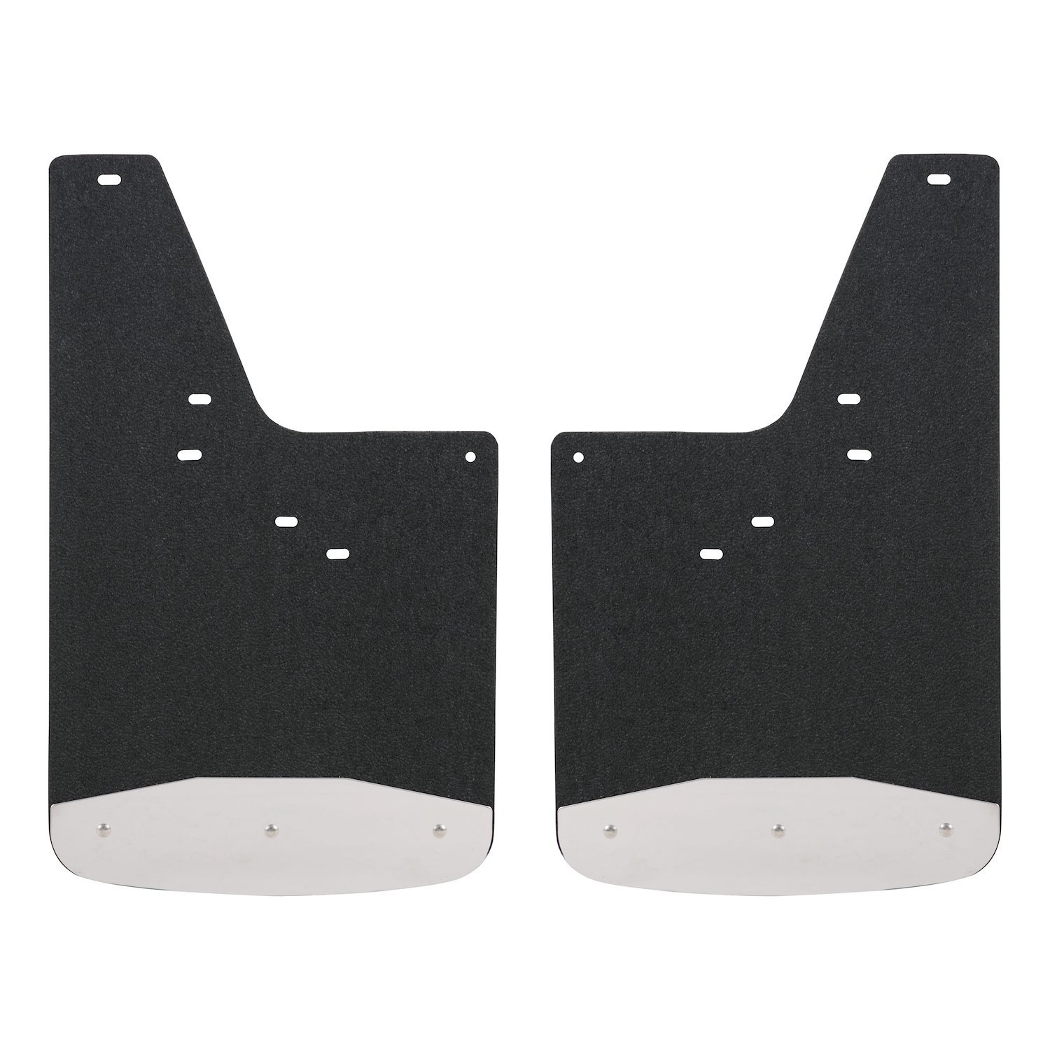 251440 Front or Rear 12 in. x 20 in. Rubber Mud Guards Fits Select Chevy Silverado, GMC Sierra