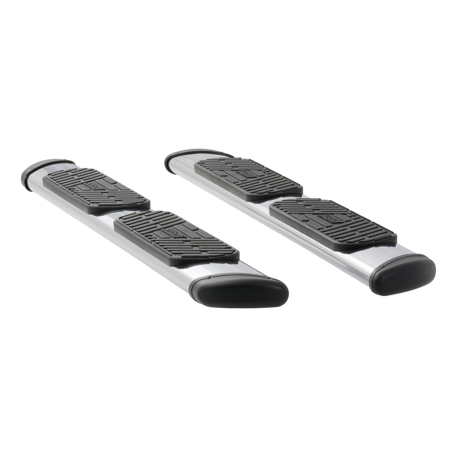 477078-401723 Regal 7 Polished Stainless 78 in. Oval Side Steps Fits Select Ford F250 to F550