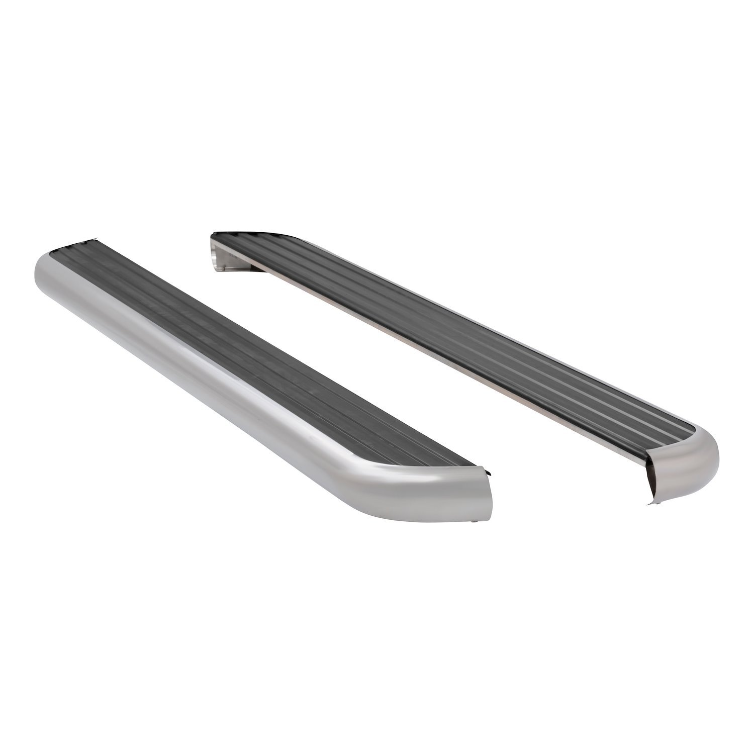 575102 MegaStep 6-1/2 in. x 102 in. Aluminum Running Boards, Without Brackets