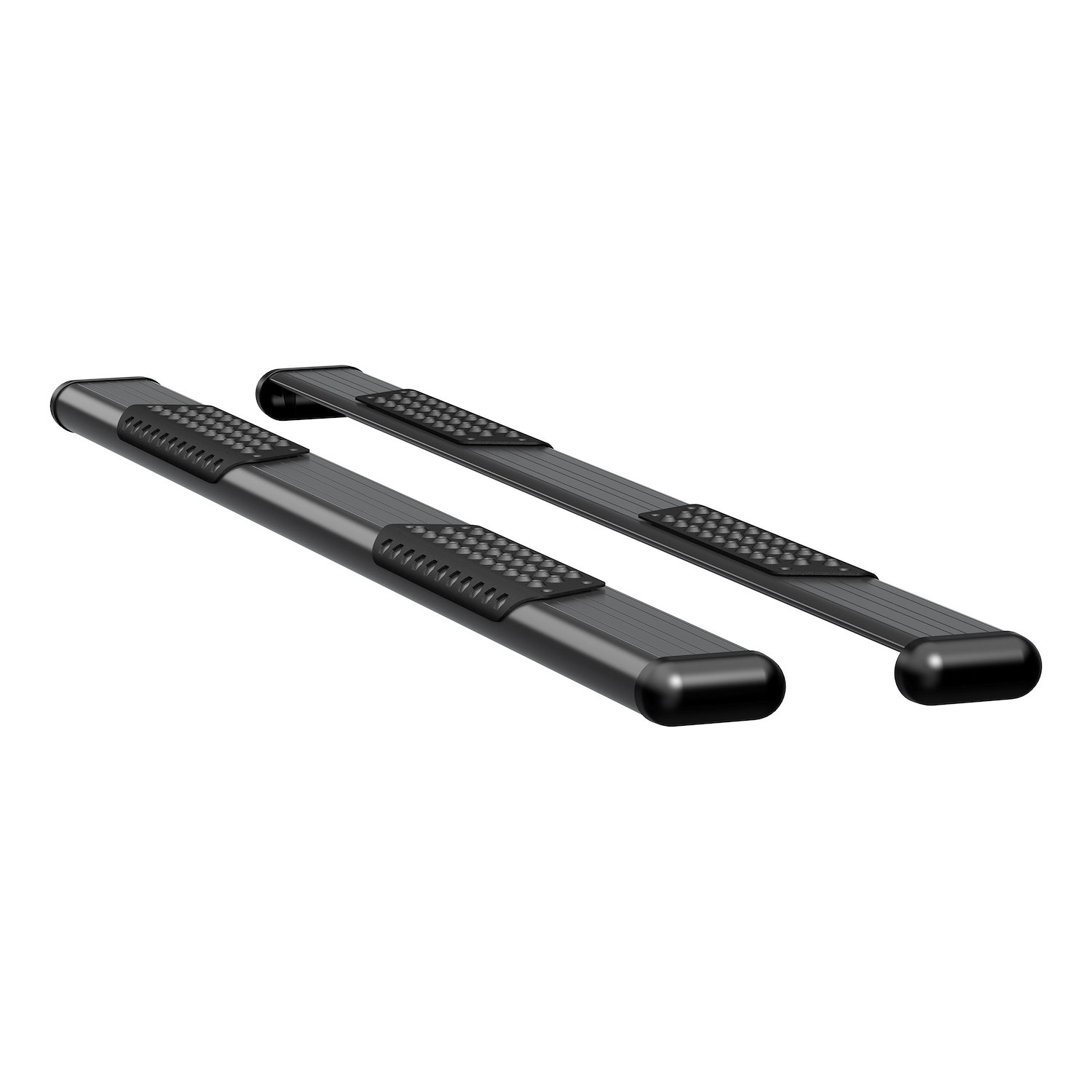 584088-571443 O-Mega II 6 in. x 88 in. Black Aluminum Side Steps Fits Select Chevy Silverado, GMC Sierra