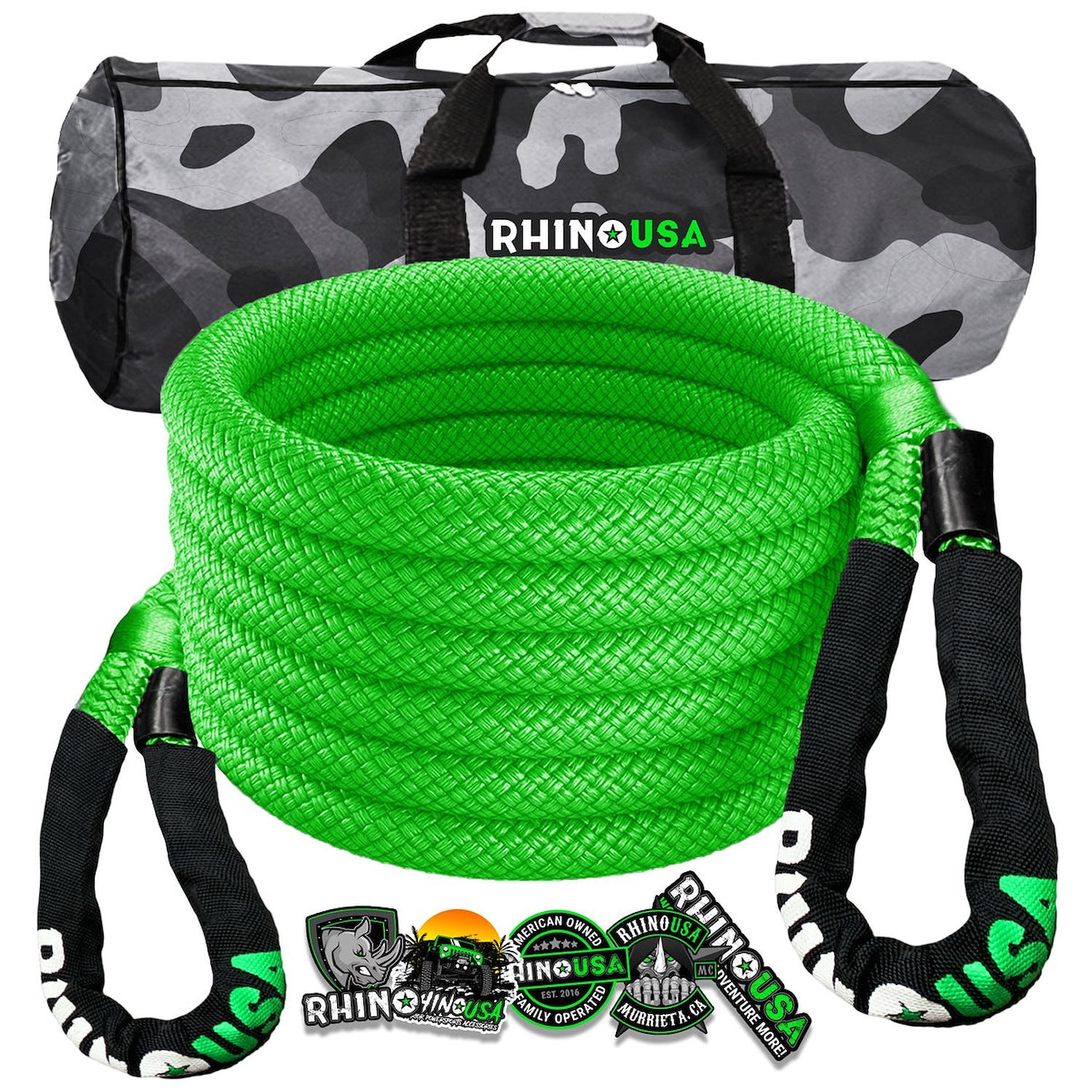 KROPE-1X30-GRN Kinetic Energy Recovery Rope [1 in. x 30 ft., Green]