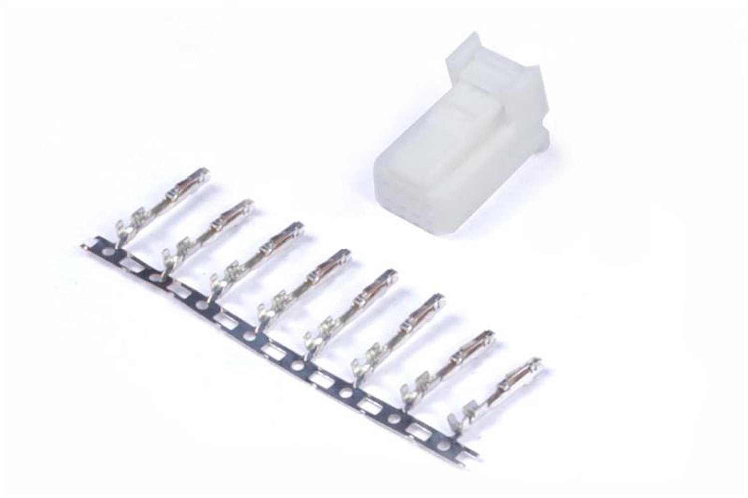 HT-030004 Plug and-Pins Only, 8-Pin TYCO, White