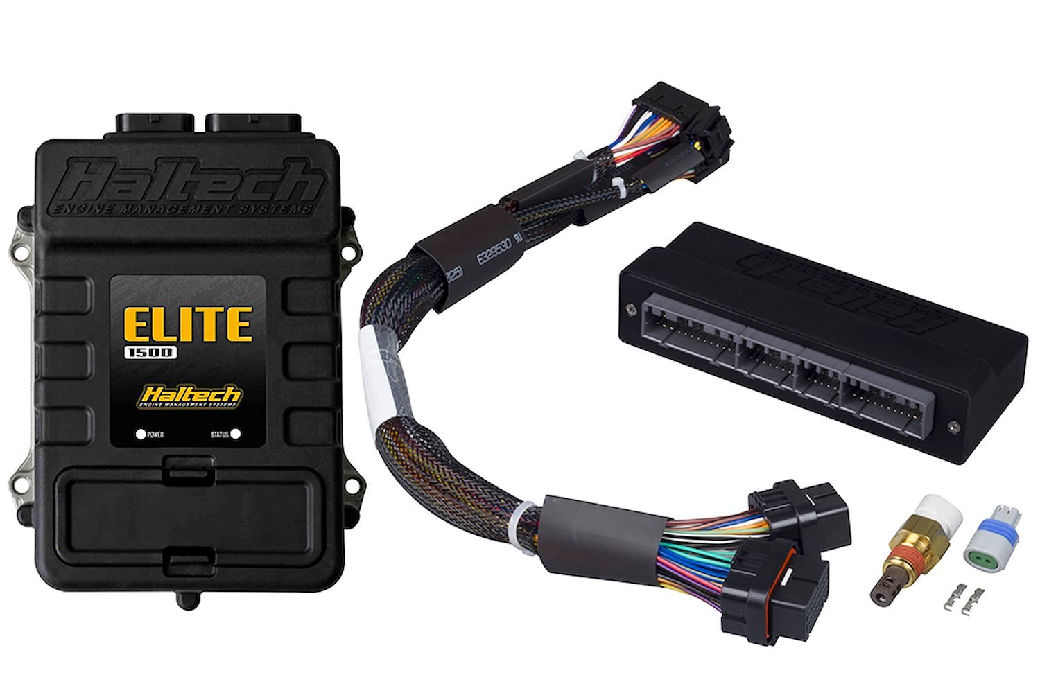 HT-150945 Elite 1500 Plug-and-Play Adaptor Harness ECU Kit, Mitsubishi EVO 4-8 & 2G