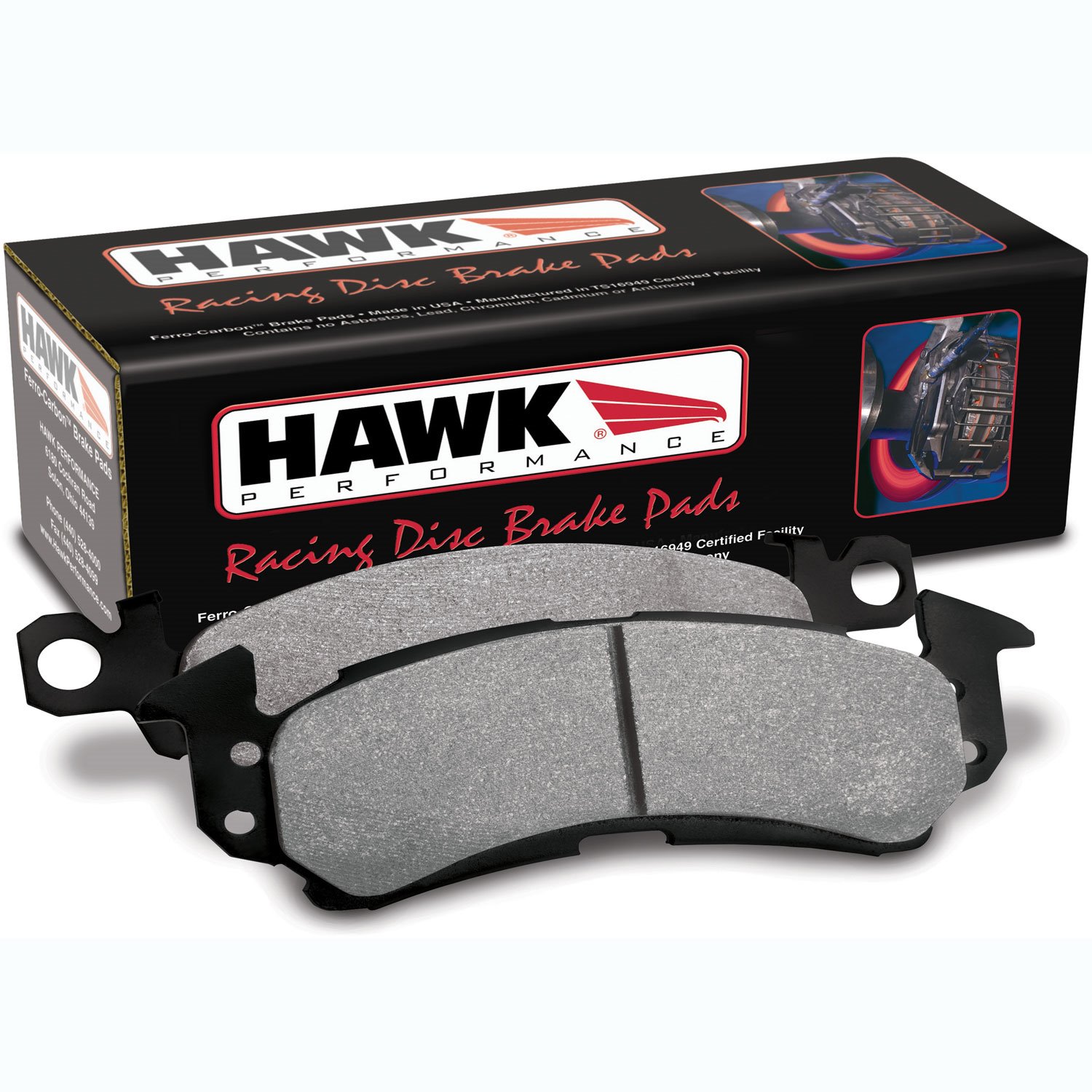 Disc Brake Pad HT-10 w/0.543 Thickness