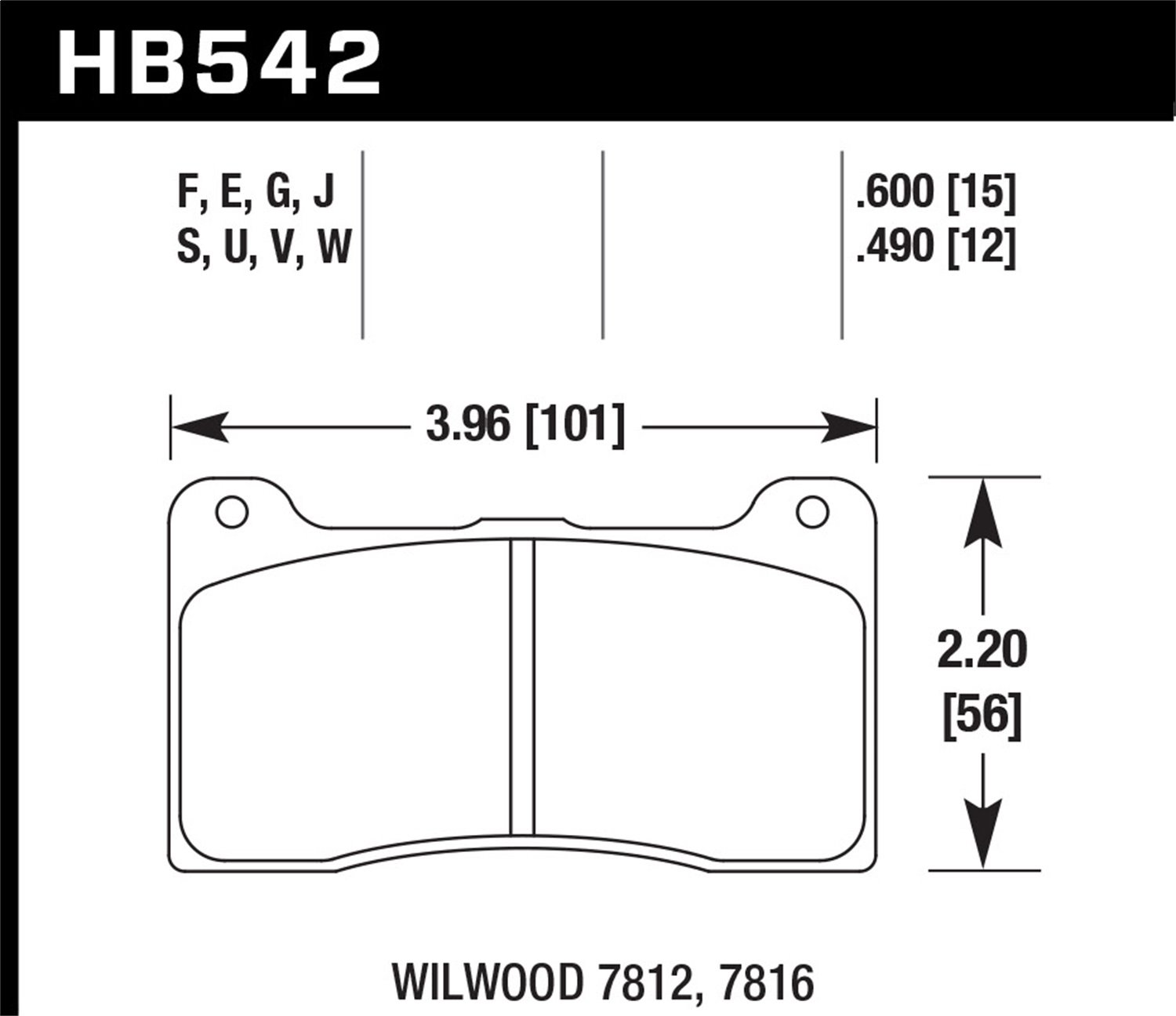 ER-1 BRAKE PADS