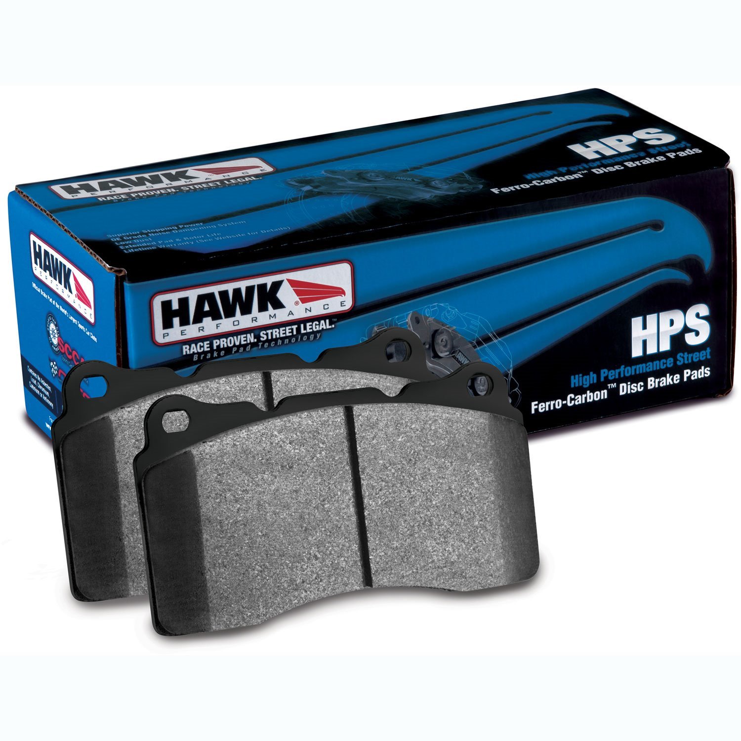 Hawk High Performance Front Brake Pads Fits: 2005-10