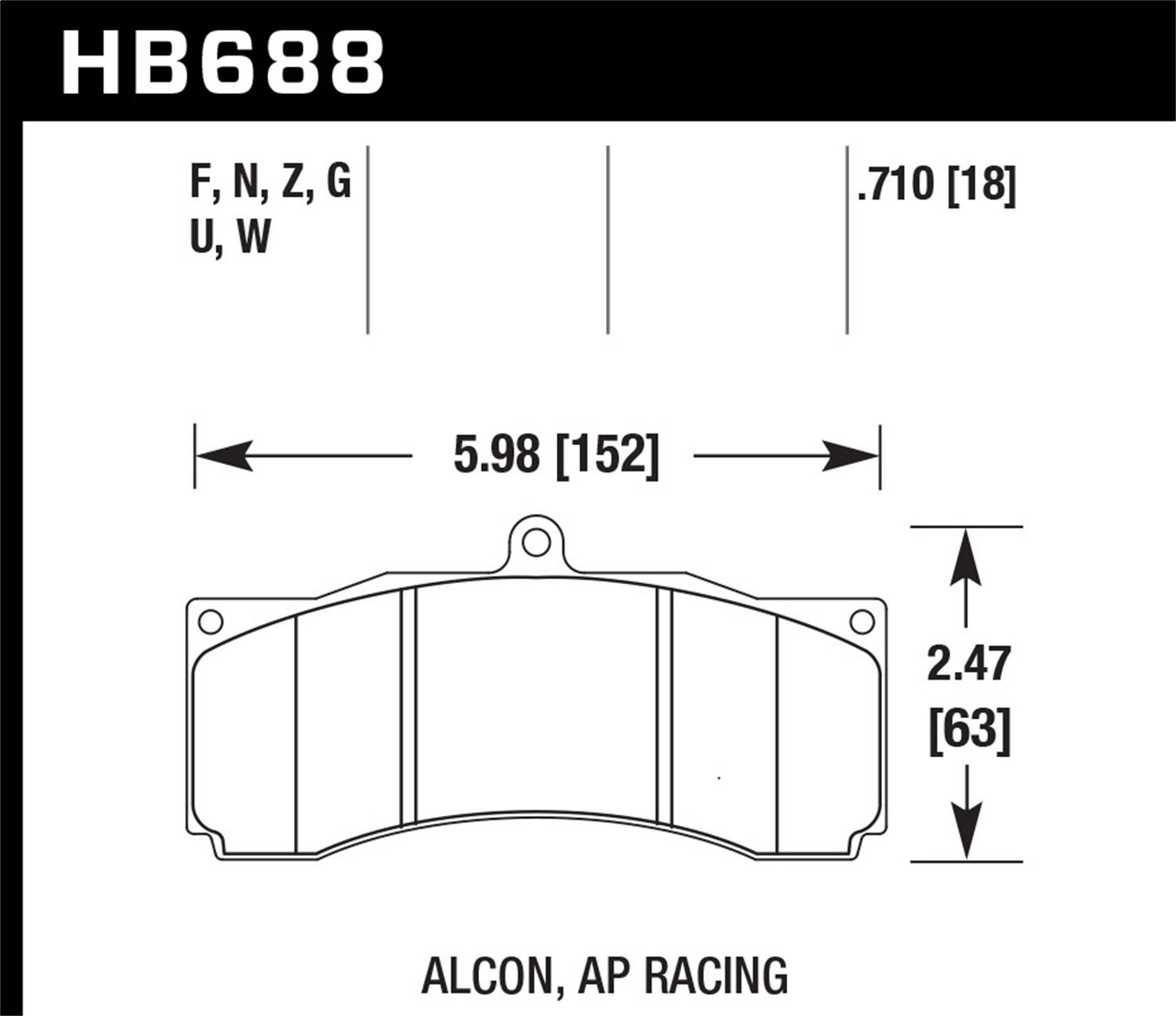 ER-1 BRAKE PADS