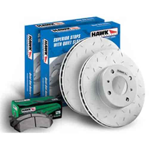 LTS Brake Kit Front Incl Pads And Rotors w/5.3 in. Brake Pad