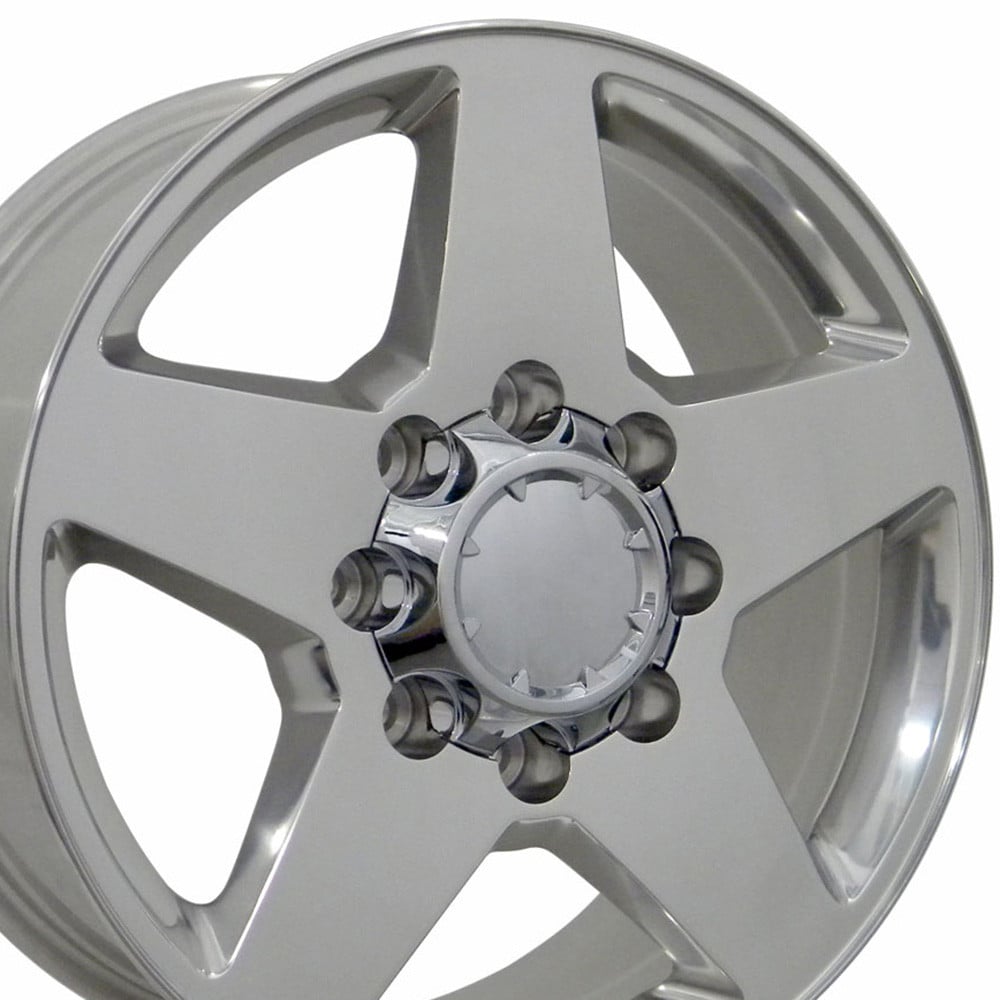 Five Spoke Silverado Style Wheel Size: 20