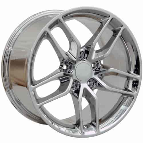 Corvette C7 Stingray Style Wheel Size: 17" x 9.5" Bolt Pattern: 5 x 120.65mm