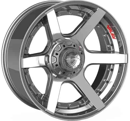 4Play 60 Brushed Gunmetal Wheel Size 20" x 10"