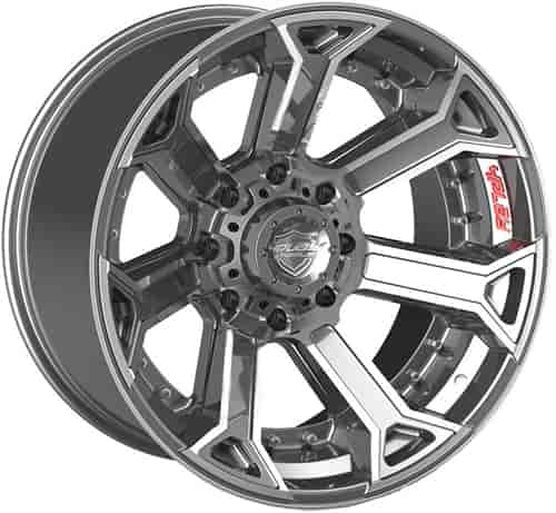 4Play 70 Brushed Gunmetal Wheel Size 20" x 10"