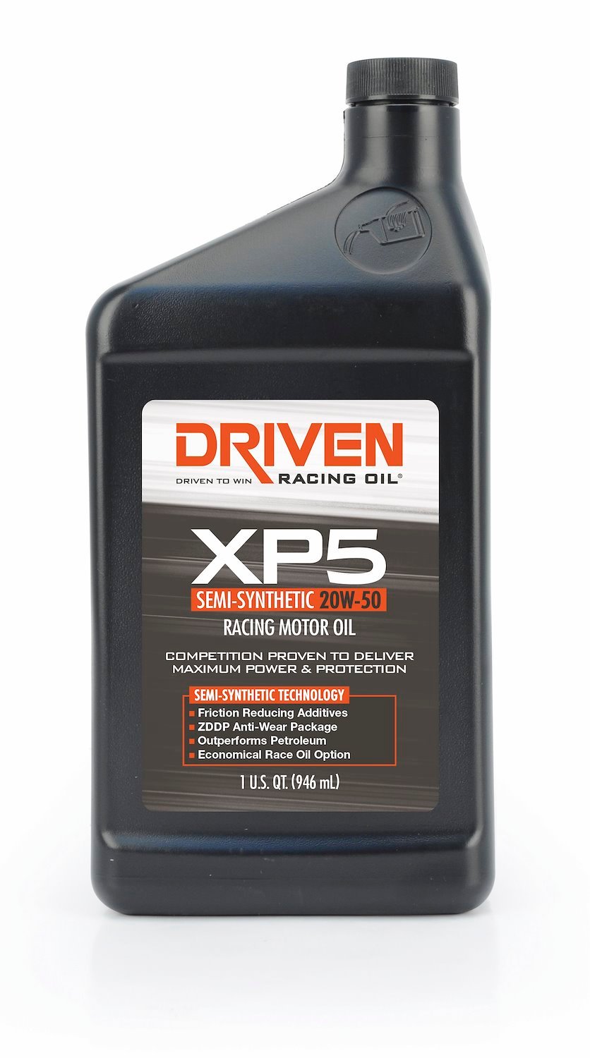 XP5 20W-50 Semi-Synthetic Racing Oil 1 Quart