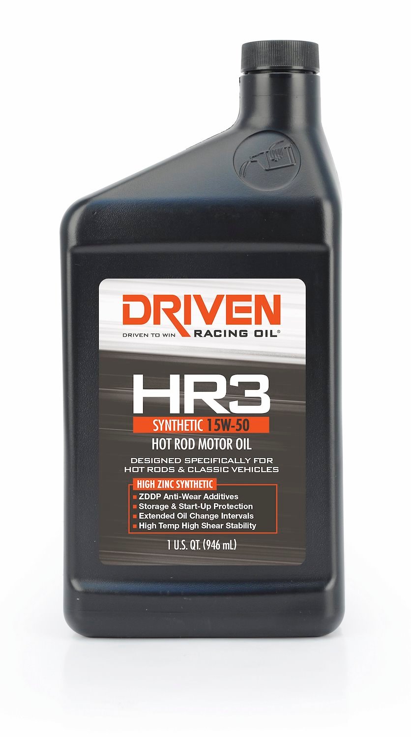 HR3 15W-50 Synthetic Hot Rod Oil 1 Quart