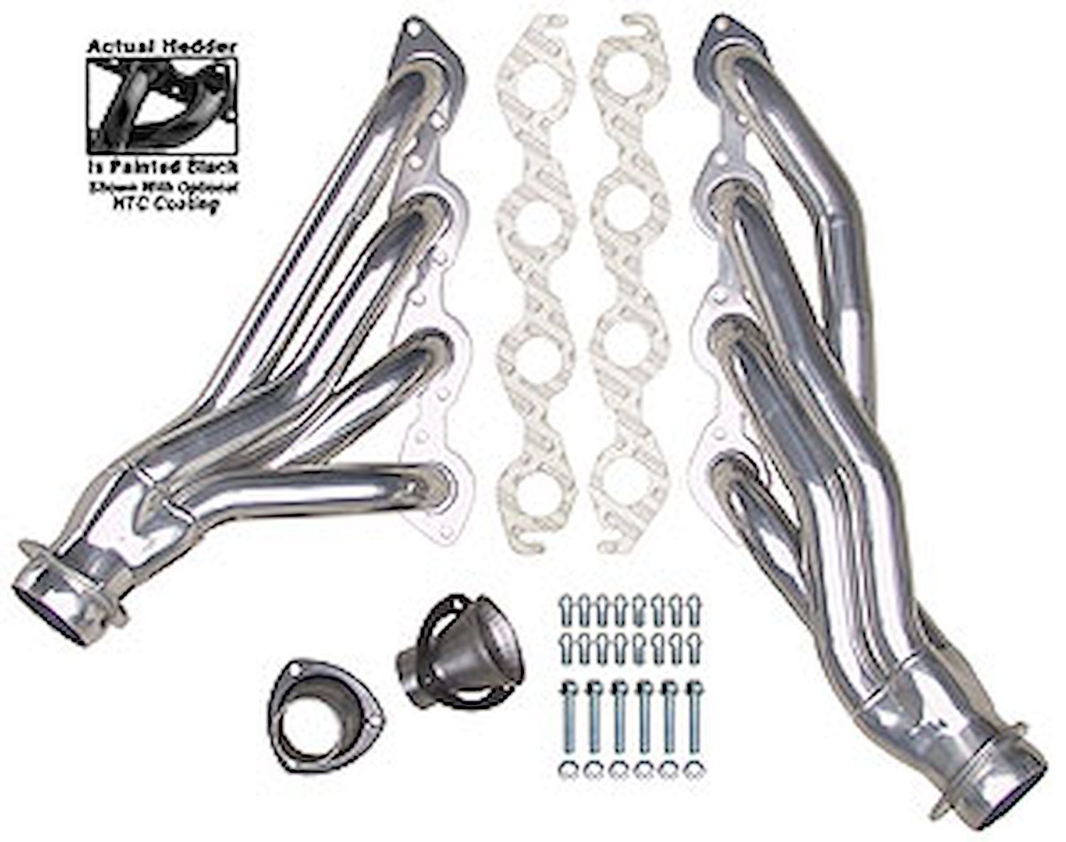 Standard Duty Uncoated Shorty Headers for 1965-77 Passenger