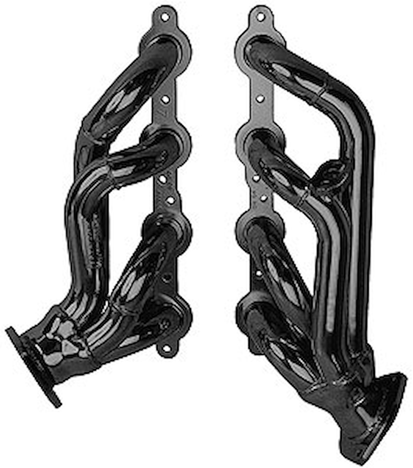 Standard Duty Uncoated Shorty Headers for 1999-2007 Hummer,