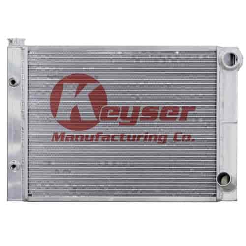 16 in. x 27-1/2 in. Double Pass Radiator w/Oil Cooler - GM