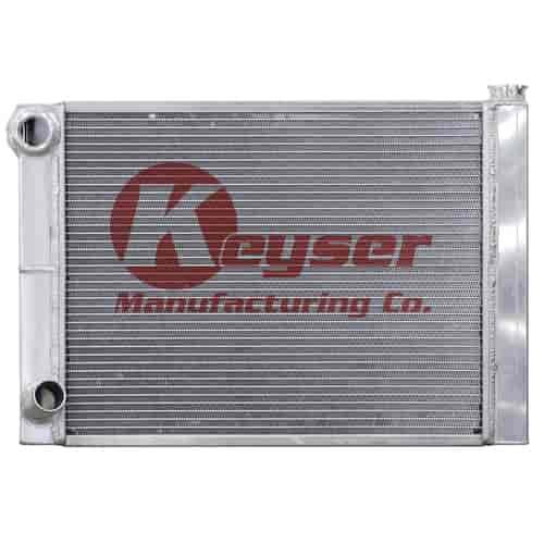 19 in. x 22 in. High-Performance Single Pass Radiator w/Oil Cooler - Ford