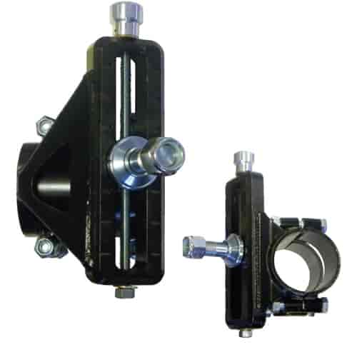 Clamp-On Angled Adjustable Panhard Mount + 1 in.
