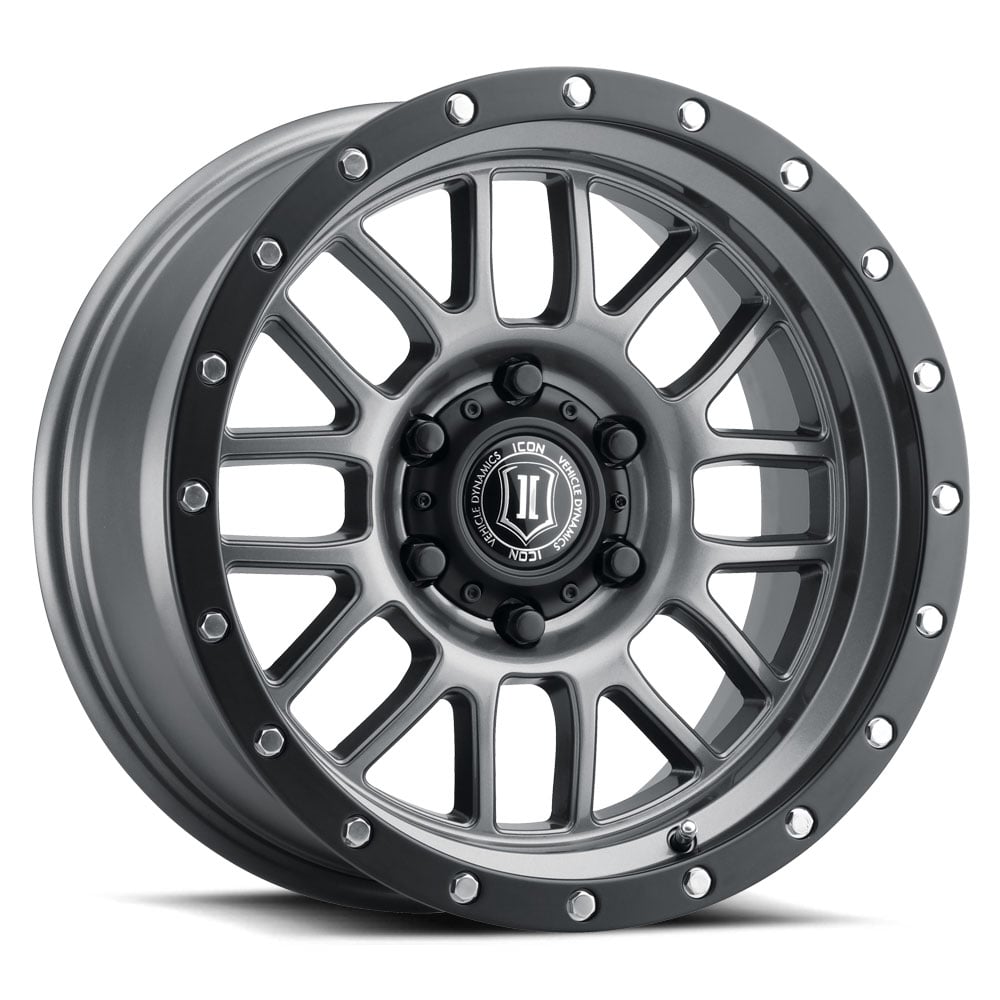 ALPHA Wheel, Size: 17 X 8.5", Bolt Pattern: 6 X 135 mm [Gunmetal]