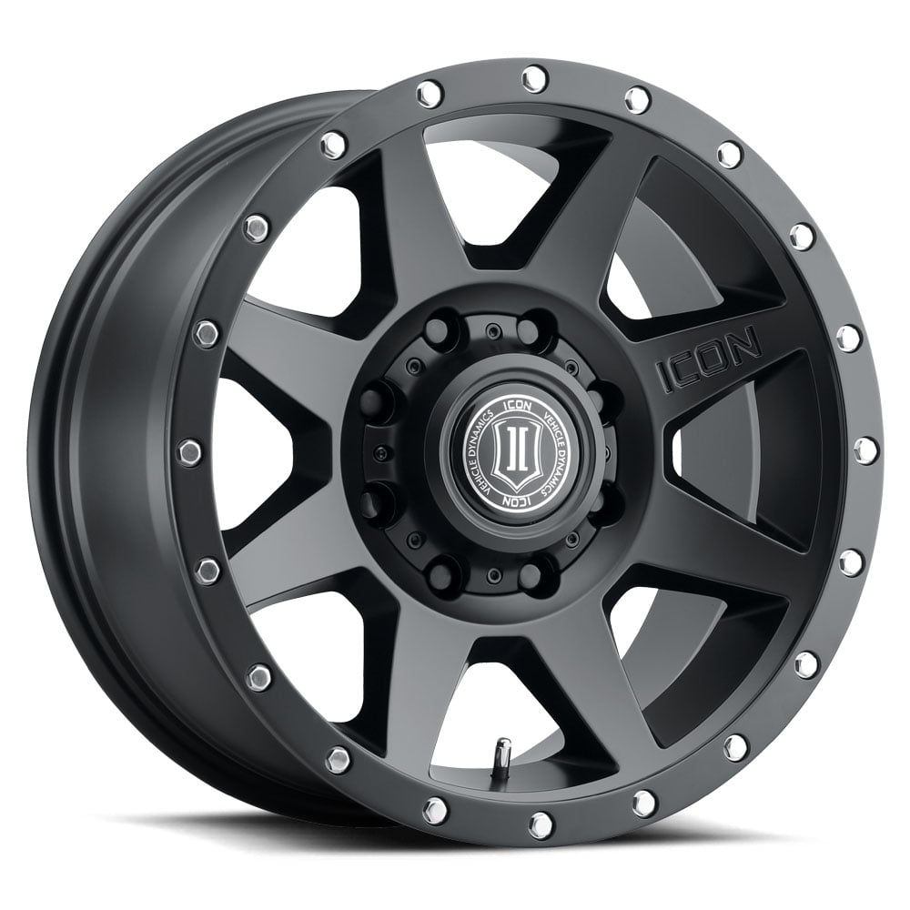 REBOUND HD Wheel, Size: 18 x 9", Bolt Pattern: 8 x 180 mm [Satin Black]