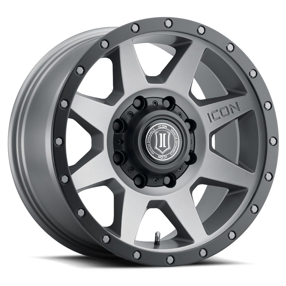 REBOUND Wheel, Size: 20 X 9", Bolt Pattern: 8 x 180 mm [Titanium]