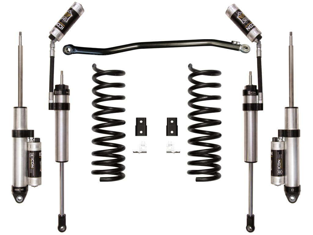 2014-UP RAM 2500 4WD AIR RIDE 2.5 in. LIFT STAGE 4 SUSPENSION SYSTEM