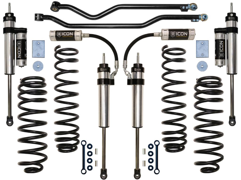 K22004 Front and Rear Suspension Lift Kit, Lift Amount: 3 in. Front/3 in. Rear