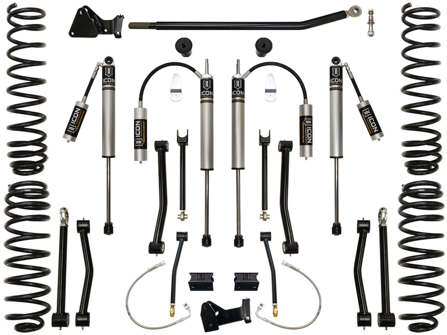 K24002 Front and Rear Suspension Lift Kit, Lift Amount: 4.5 in. Front/4.5 in. Rear