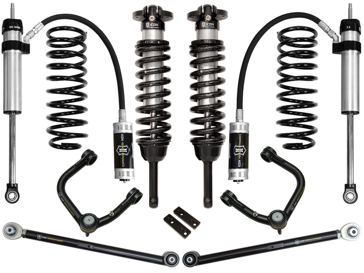 2003-2009 4RUNNER/2007-2009 FJ CRUISER 0-3.5 in. LIFT STAGE 4 SUSPENSION SYSTEM WITH TUBULAR UCA