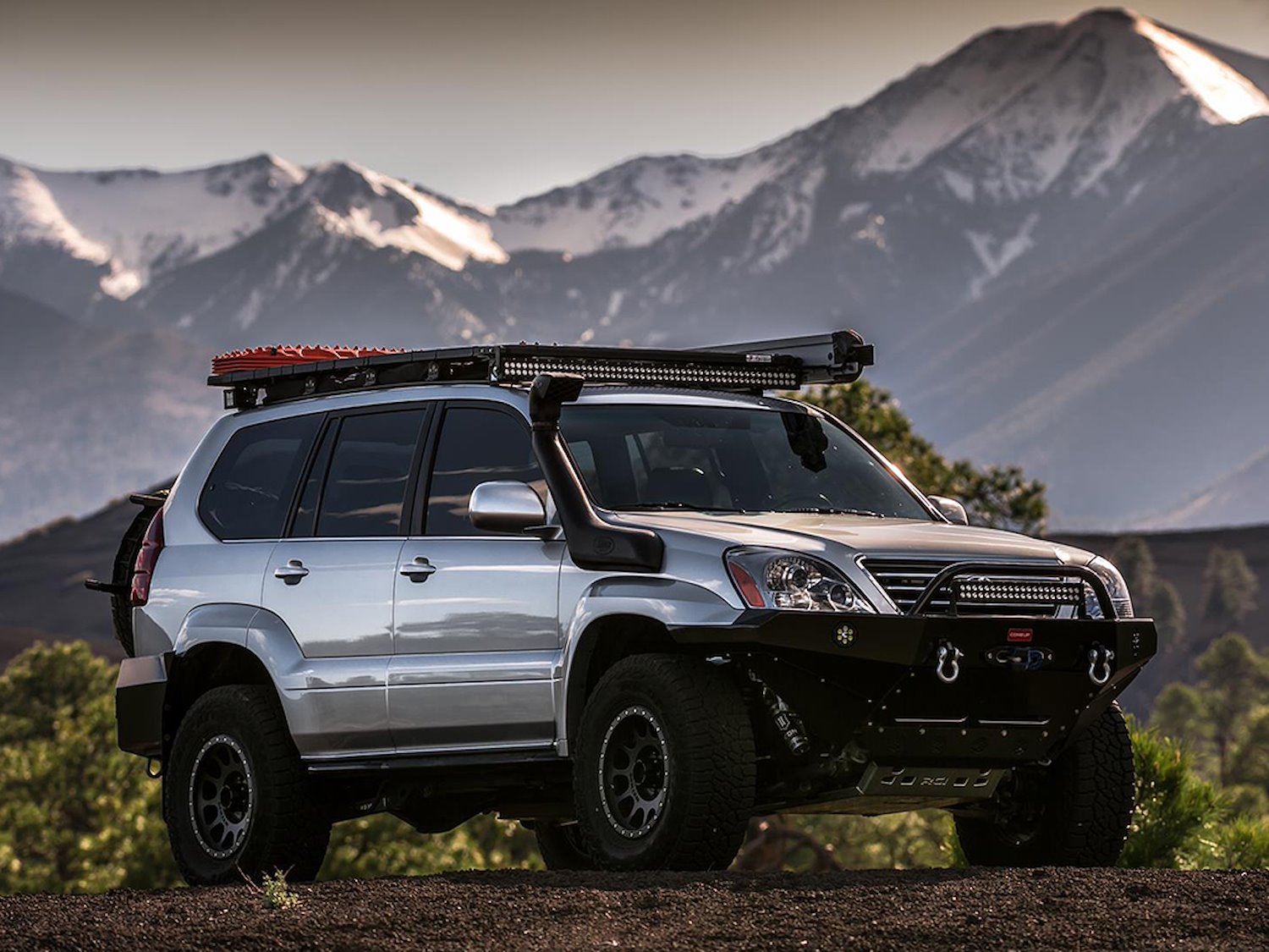 2003-2009 LEXUS GX470 0-3.5 in. LIFT STAGE 6 SUSPENSION SYSTEM WITH TUBULAR UPPER CONTROL ARMS
