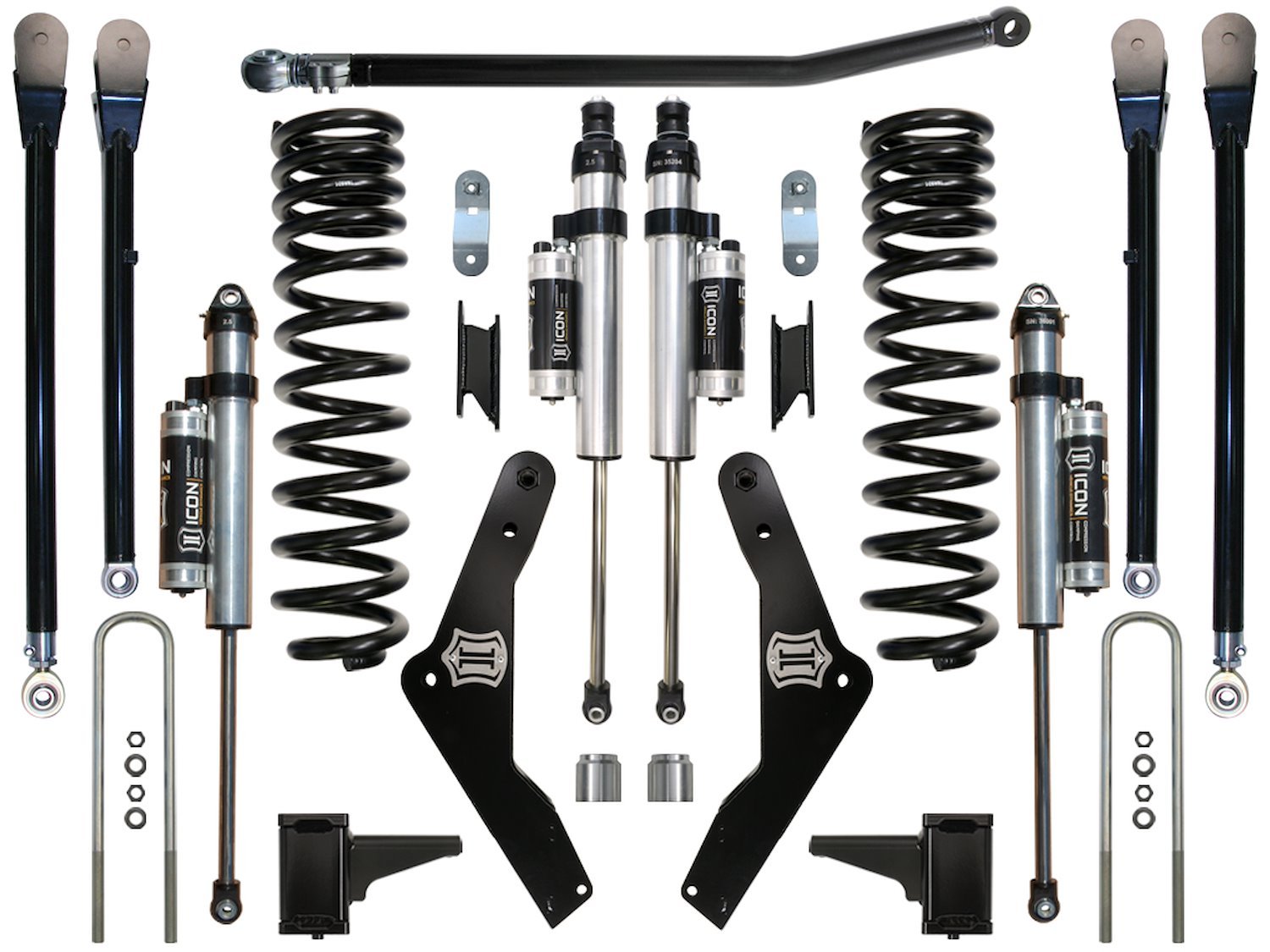 2011-2016 FORD F250/F350 4.5 in. LIFT STAGE 4 SUSPENSION SYSTEM