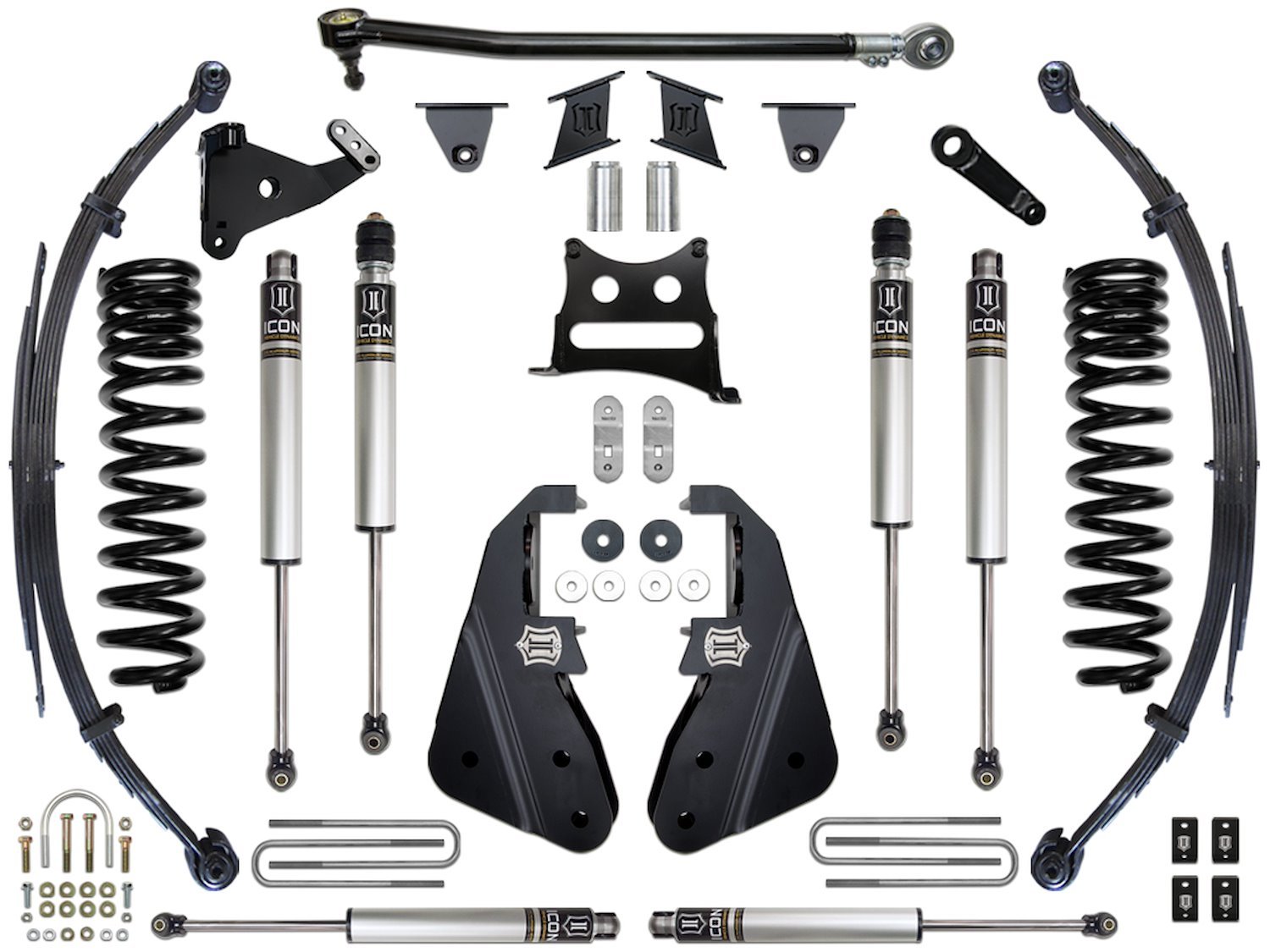 2017-UP FORD F-250/F-350 7 in. LIFT STAGE 1 SUSPENSION SYSTEM