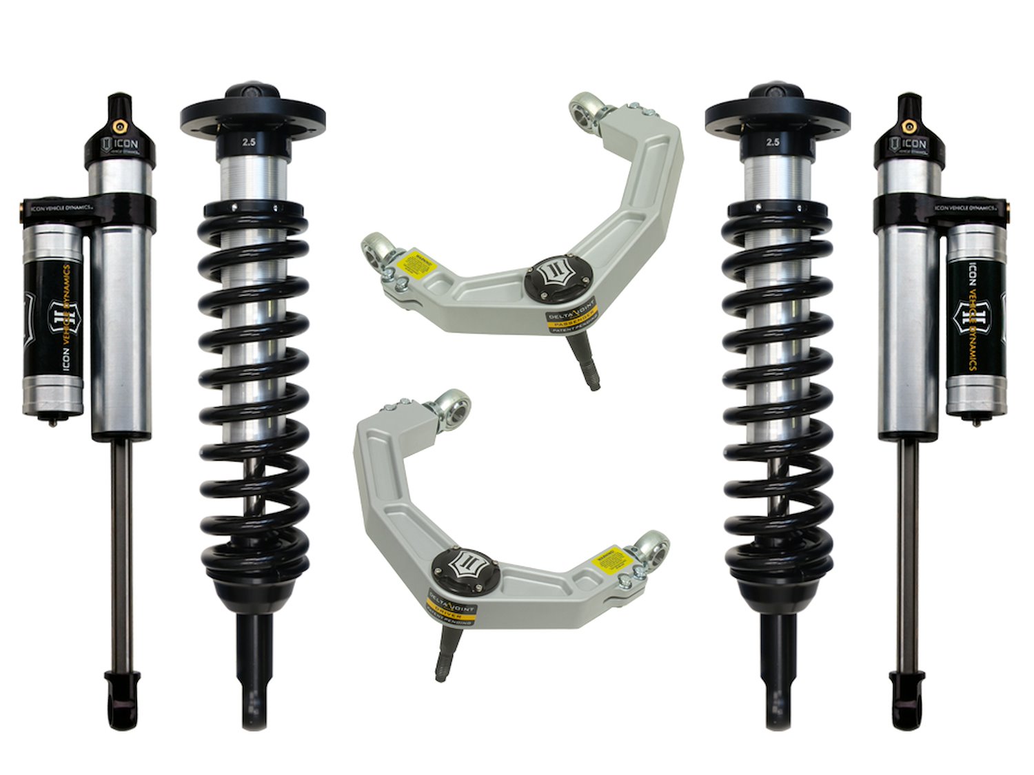 2009-2013 FORD F150 4WD 0-2.63 in. LIFT STAGE 3 SUSPENSION SYSTEM WITH BILLET UCA