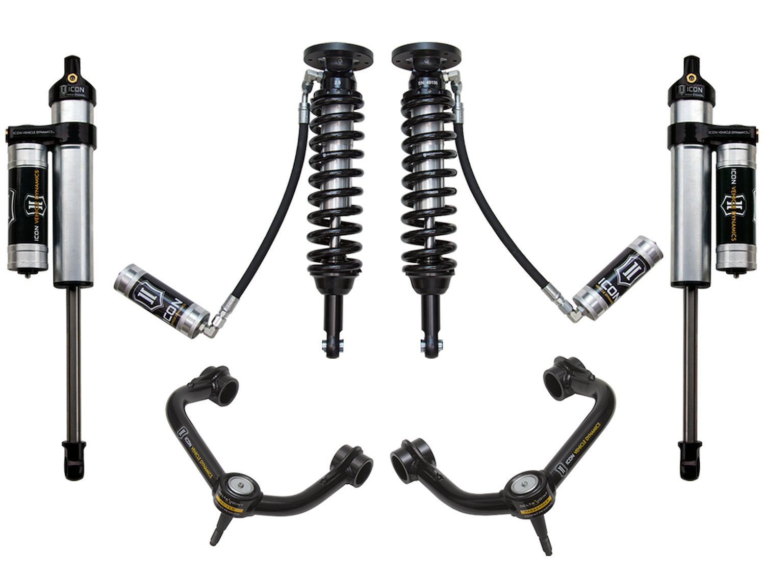 2009-2013 FORD F150 2WD 1.75-2.63 in. LIFT STAGE 3 SUSPENSION SYSTEM WITH TUBULAR UCA