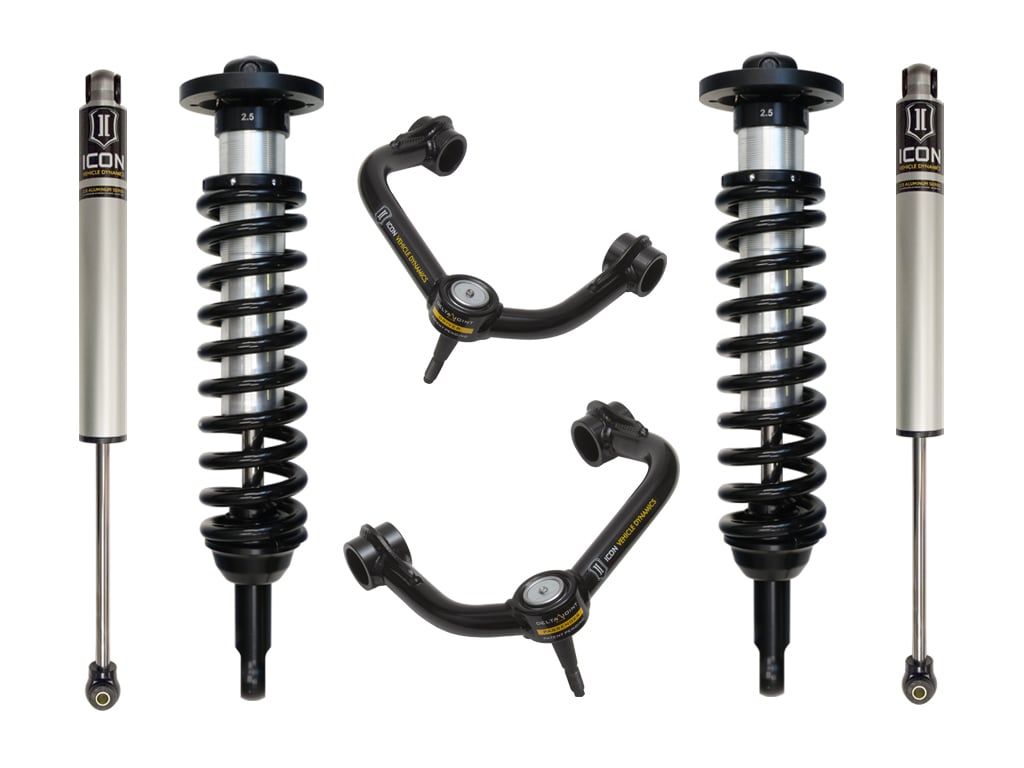 2004-2008 FORD F150 2WD 0-2.63 in. LIFT STAGE 2 SUSPENSION SYSTEM WITH TUBULAR UCA