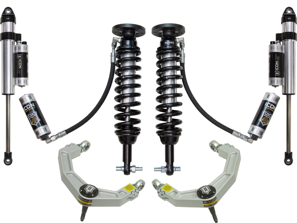 2015-2020 FORD F-150 4WD 2-2.63 in. LIFT STAGE 5 SUSPENSION SYSTEM W BILLET UCA