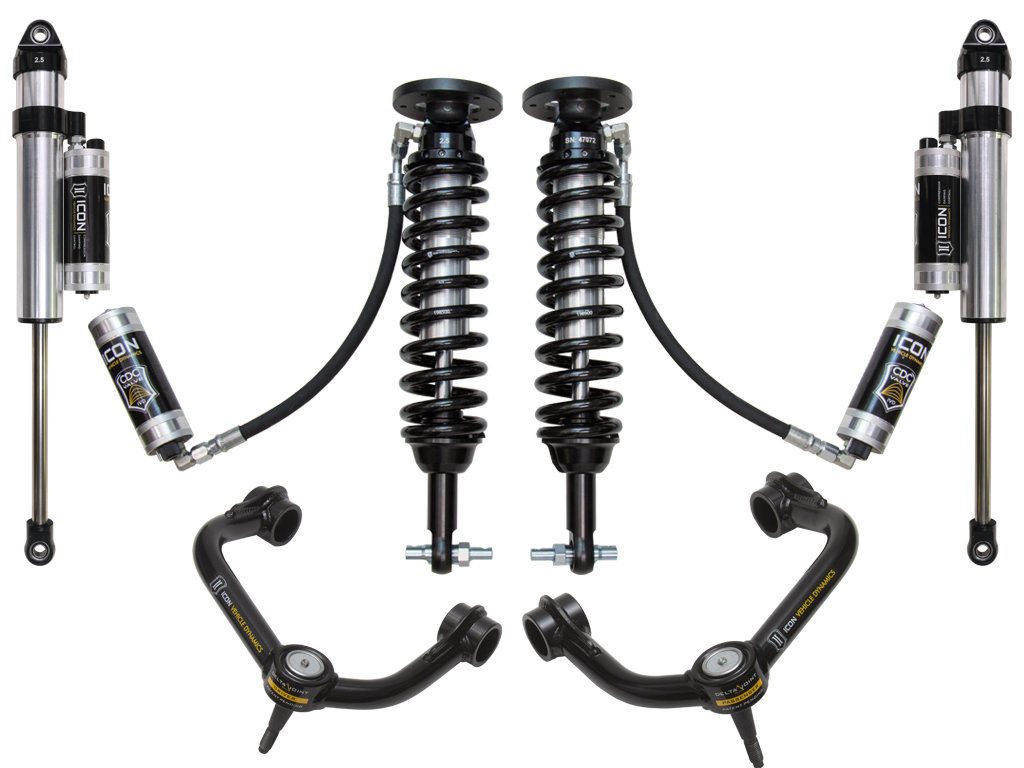 2015-2020 FORD F-150 4WD 2-2.63 in. LIFT STAGE 5 SUSPENSION SYSTEM W TUBULAR UCA