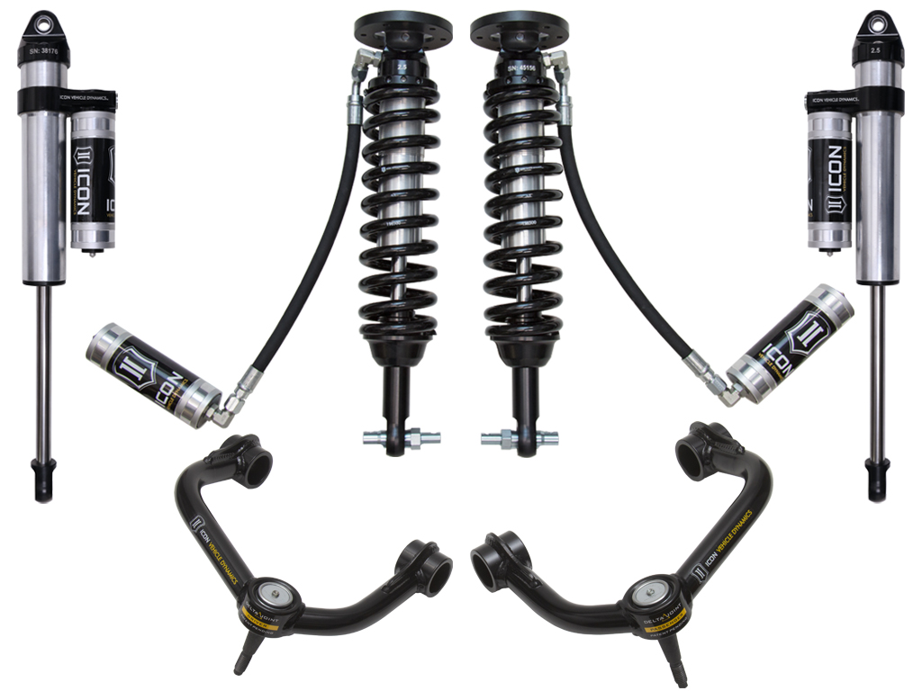 2015-2020 FORD F150 2WD 1.75-3 in. LIFT STAGE 4 SUSPENSION SYSTEM WITH TUBULAR UCA