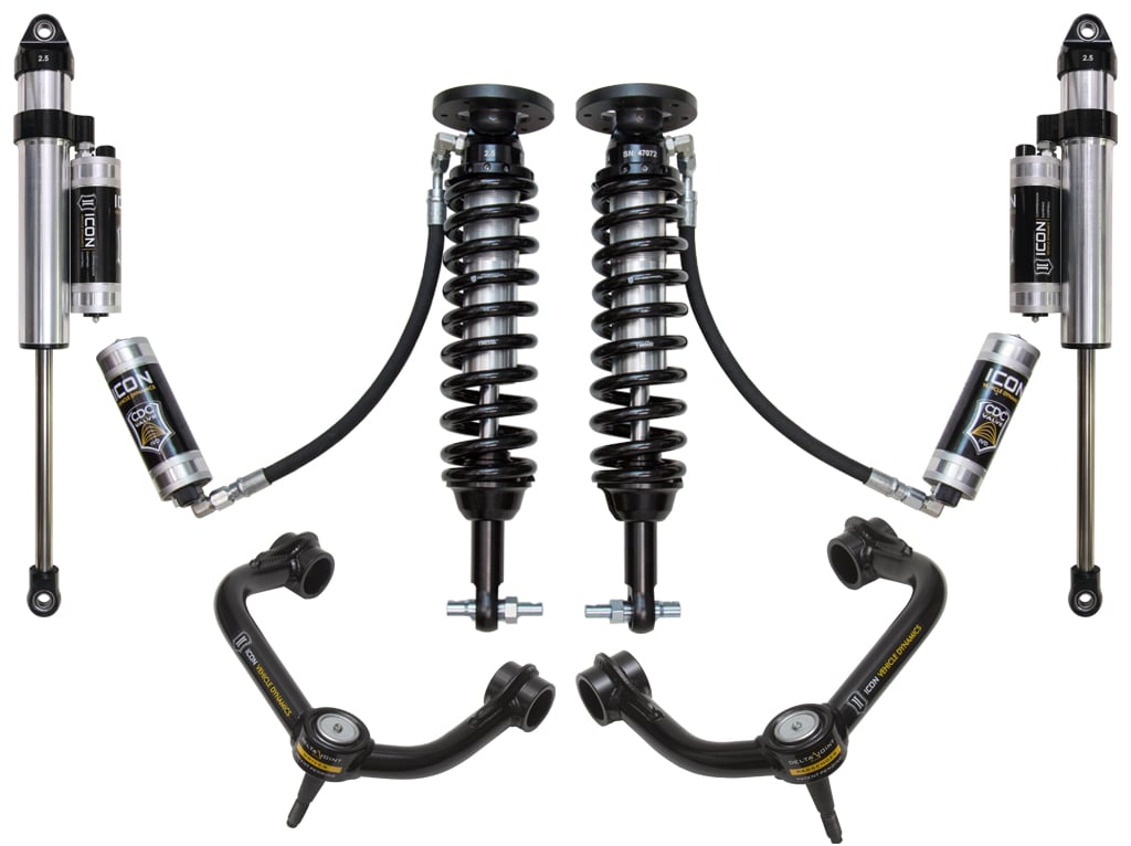 2015-2020 FORD F150 2WD 1.75-3 in. LIFT STAGE 5 SUSPENSION SYSTEM WITH TUBULAR UCA