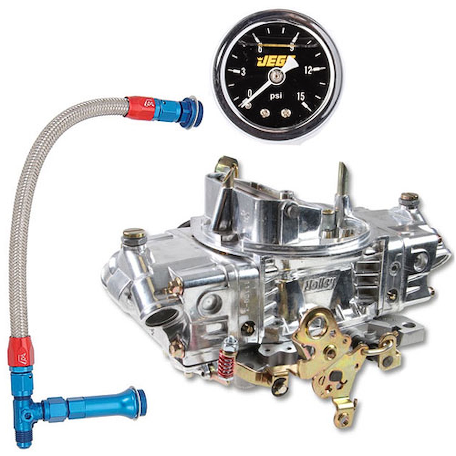 Aluminum Double Pumper Carburetor With Electric Choke Kit