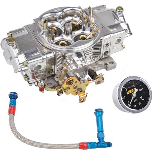 Aluminum Street HP Carburetor Kit Includes: 750 CFM Carburetor