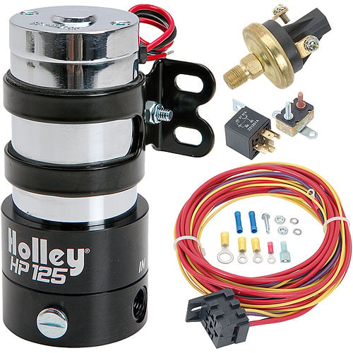 HP 125 Electric Fuel Pump Kit 110 GPH @ 7 psi Includes: