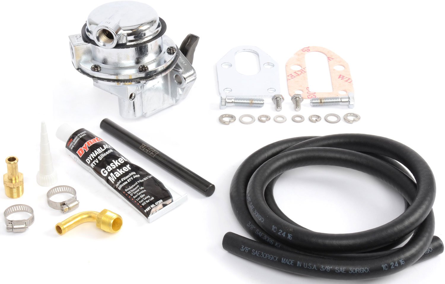 110GPH Mechanical Fuel Pump Kit Small Block Chevy Includes: