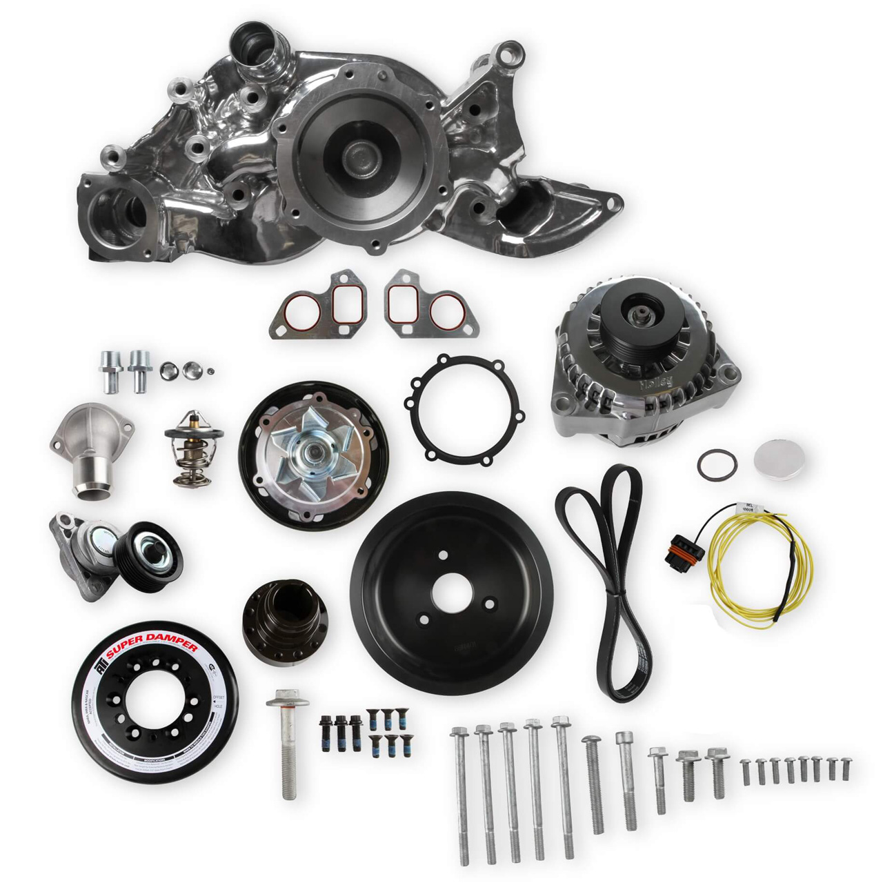 LS Premium Mid-Mount Race Accessory Drive Kit