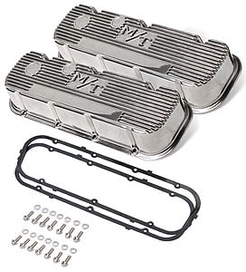 M/T Finned Aluminum Valve Cover Kit