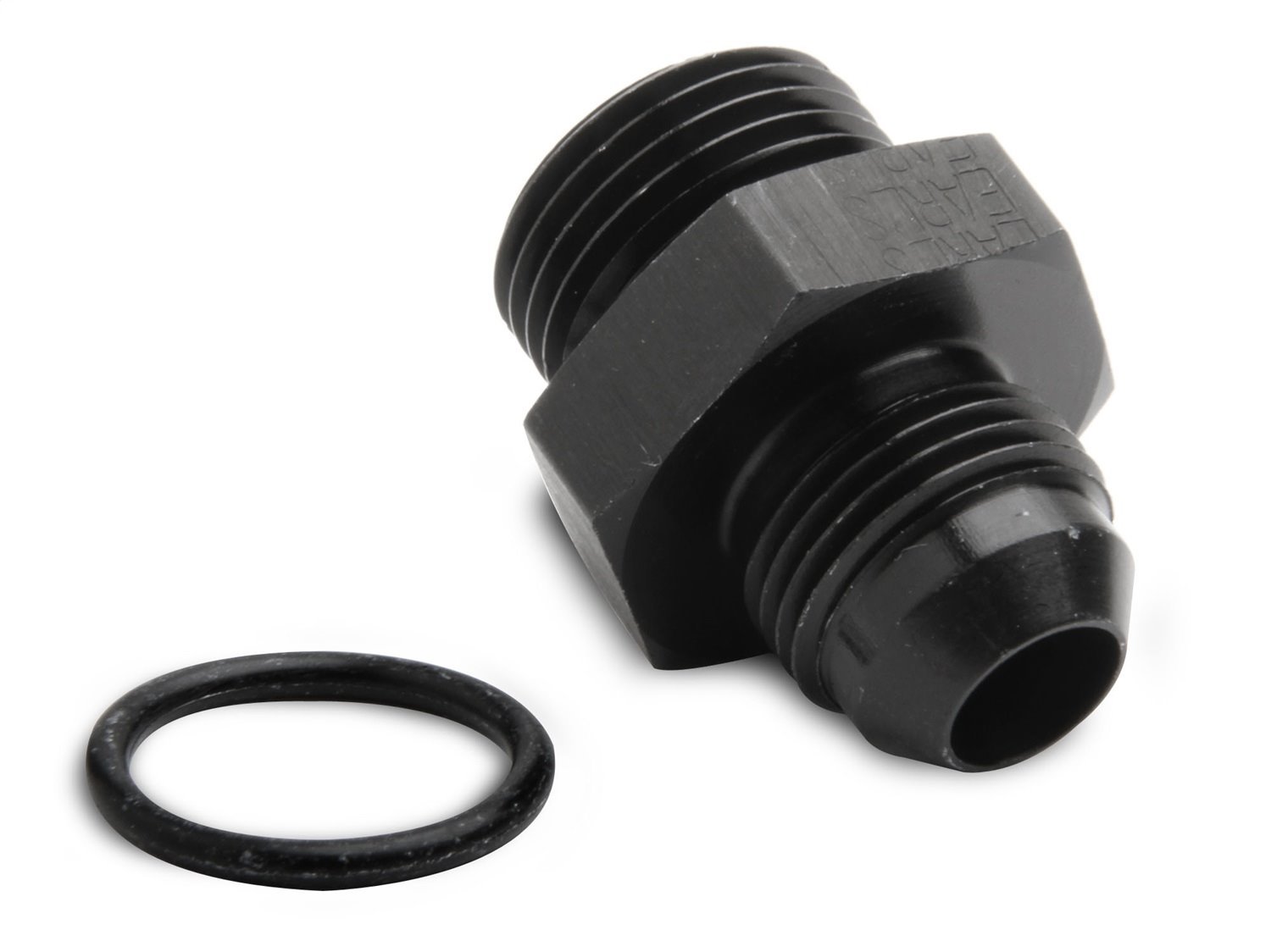 26-186 AN Adapter -8 AN Male to 7/8 in.-14 O-Ring [Black]